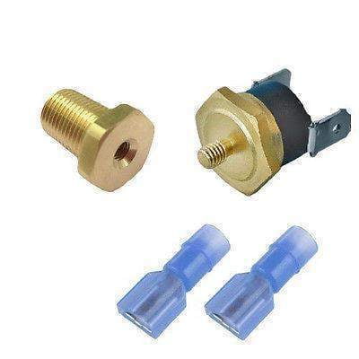200'F ELECTRIC FAN THERMOSTAT 1/4" NPT TEMP SENSOR SWITCH HARLEY MOTORCYCLE BIKE 200'F ELECTRIC FAN THERMOSTAT 1/4" NPT TEMP SENSOR SWITCH HARLEY MOTORCYCLE BIKE